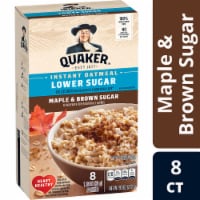 Quaker Lower Sugar Maple & Brown Sugar Instant Oatmeal