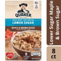Quaker Lower Sugar Maple & Brown Sugar Instant Oatmeal