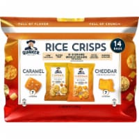 Quaker® Rice Crisps Cheddar and Caramel Variety Pack