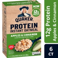 Quaker Protein Apples & Cinnamon Instant Oatmeal