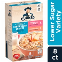 Quaker® Fruit & Cream Lower Sugar Instant Oatmeal Variety Pack Perspective: Main