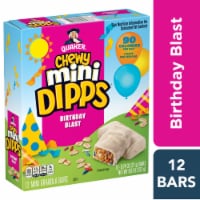 Quaker Chewy Mini Dipps Birthday Blast Granola Bars