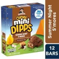 Quaker Chewy Mini Dipps Summer Night S'mores Granola Bars