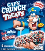 Cap'N Crunch Red White & Blue Cereal Bars Perspective: Main