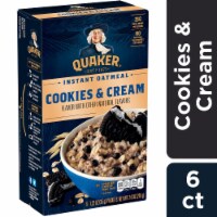Quaker® Cookies & Cream Instant Oatmeal Perspective: Main