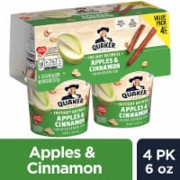 Quaker Apples & Cinnamon Instant Oatmeal Cups