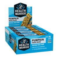Health Warrior Honey Sea Salt Pumpkin Seed Bars Perspective: Main