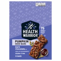 Health Warrior® Dark Chocolate Pumpkin Seed Bars Perspective: Main