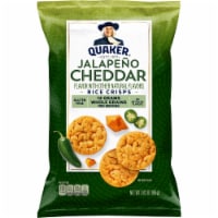 Quaker® Rice Crisps Jalapeno Cheddar Perspective: Main