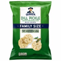 Quaker® Dill Pickle Rice Crisps Perspective: Main