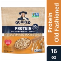 Quaker® Protein Old Fashioned Rolled Oats Perspective: Main
