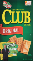 Keebler Original Club Crackers Perspective: Main
