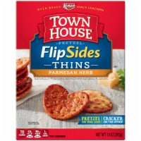 Town House Flip Sides Thins Parmesan Herb Crackers Perspective: Main