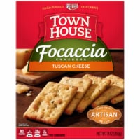 Keebler Town House Tuscan Cheese Focaccia Crackers Perspective: Main