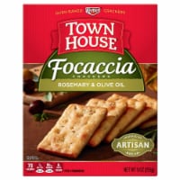 Town House® Rosemary and Olive Oil Focaccia Crackers Perspective: Main