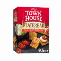 Town House® Flatbread Crisps Tomato Basil and Mozzarella Oven Baked Snack Crackers Perspective: Main