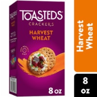Toasteds® Harvest Wheat Crackers Perspective: Main