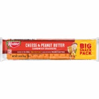 Keebler® Cheese and Peanut Butter Big Snack Pack Sandwich Snack Crackers Perspective: Main