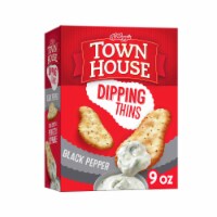 Kellogg's Town House Dipping Thins Black Pepper Baked Snack Crackers