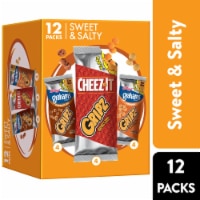 Kellogg's® Gripz Sweet & Salty Tiny Cheese Crackers Variety Pack Perspective: Main