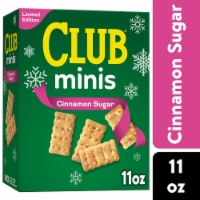 Club Minis Cinnamon Sugar Mini Snack Crackers Perspective: Main