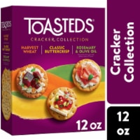 Toasteds Party Pack Snack Crackers Variety Pack Perspective: Main