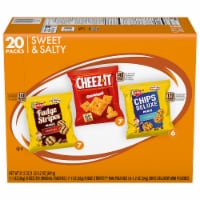 Keebler Mini Chips Deluxe Cheez-It Mini Fudge Stripe Variety Pack Perspective: Main