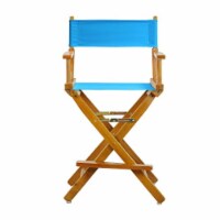 Casual Home 24 Director's Chair, Counter Height, Honey Oak Frame