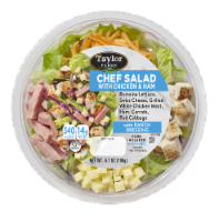 Taylor Farms Uncured Ham & Turkey Chef Salad