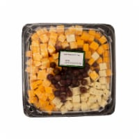 Cubed Cheese and Fruit Tray