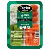 Taylor Farms® Veggies & Hummus Snack Tray Perspective: Main