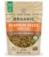 Good Sense® Organic Roasted & Salted Pumpkin Seeds (Pepitas)