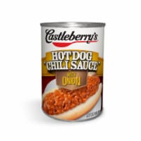 Castleberry's Hot Dog Chili Sauce with Onion Perspective: Main