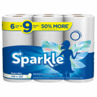 Sparkle Modern White Pick-A-Size Giant Paper Towels Perspective: Main