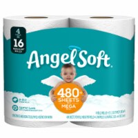 Angel Soft Mega Roll Bathroom Tissue Perspective: Main