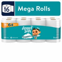 Angel Soft® Soft & Strong Toilet Paper 2-Ply Mega Rolls Perspective: Main