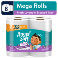 Angel Soft® Lavender Scented Tube Mega Roll Toilet Paper