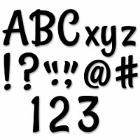 Creative Teaching Press Stylish 4  Designer Letters Black 235 Pieces (CTP8573)