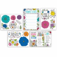 Creative Teaching Press CTP10690 Bright Blooms Blooming Minds Bulletin Board Set