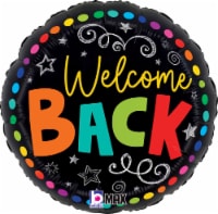 Back to School Welcome Back Helium Filled Balloons Perspective: Main