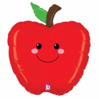 Betallic 83786 26 in. Produce Pals Apple Shape Balloon Perspective: Main
