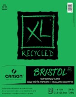 Canson XL Recycled Bristol Paper Pad 11 X14 -25 Sheets