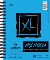 Canson XL Spiral Multi-Media Paper Pad 7 X10 -60 Sheets