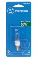 Westinghouse 50 watt T4 Specialty Halogen Bulb 600 lumens 1 pk - Total Qty: 1; Each Pack Qty: