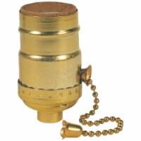 Westinghouse Brass Medium Base Pull Chain Socket