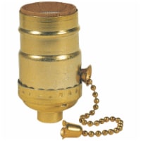Westinghouse Brass Medium Base Pull Chain Socket