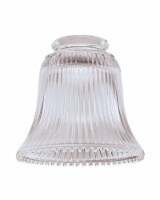 Westinghouse Bell Clear Glass Lamp Shade 1 pk - Total Qty: 6; Each Pack Qty: 1