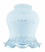 Westinghouse Vase White Glass Lamp Shade 1 pk - Total Qty: 6; Each Pack Qty: 1