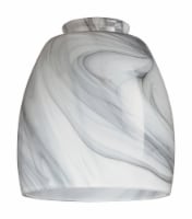 Westinghouse Tapered Barrel Wheat/White Glass Shade 1 pk - Total Qty: 4; Each Pack Qty: 1