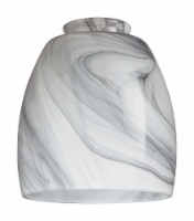 Westinghouse Tapered Barrel Wheat/White Glass Shade 1 pk - Total Qty: 4; Each Pack Qty: 1